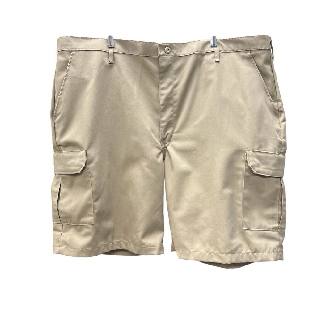 Red Kap Mens Size 46 X 10  Khaki Cargo Shorts, NWT - 560‎